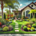 small front yard landscaping in Florida